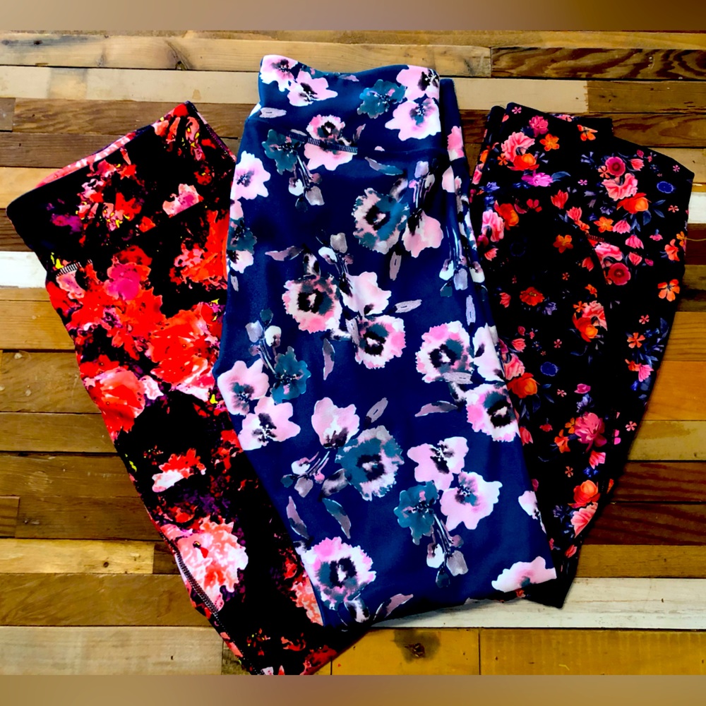 3 pair Fabletic leggings